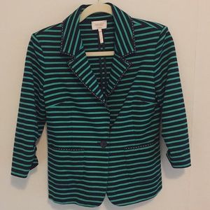 Striped Blazer